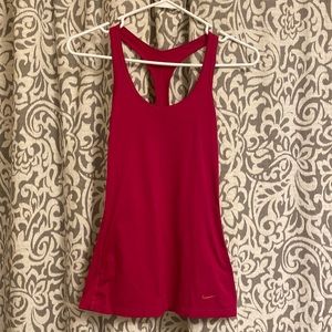 Nike racer back workout tank